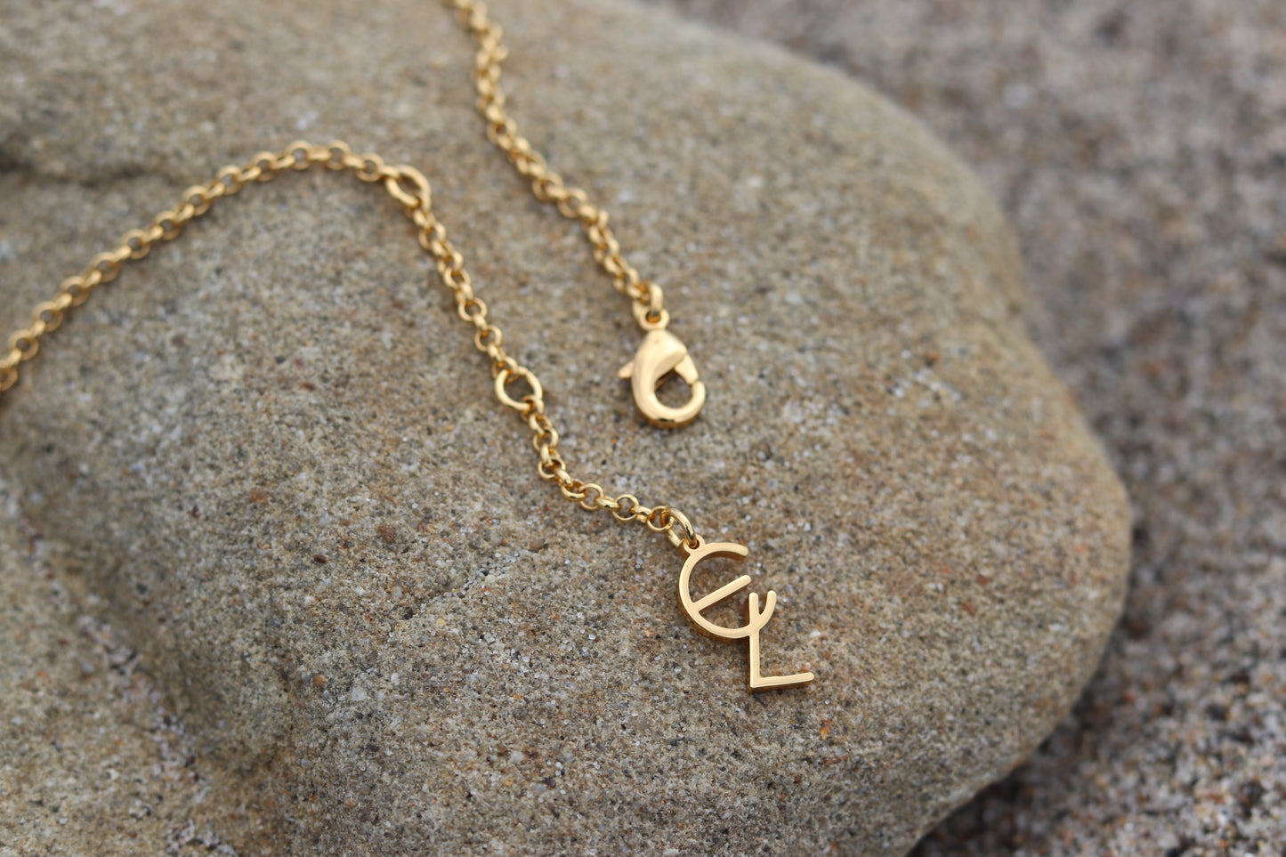 Royalty Pendant Necklace Black - Elizabeth Laine