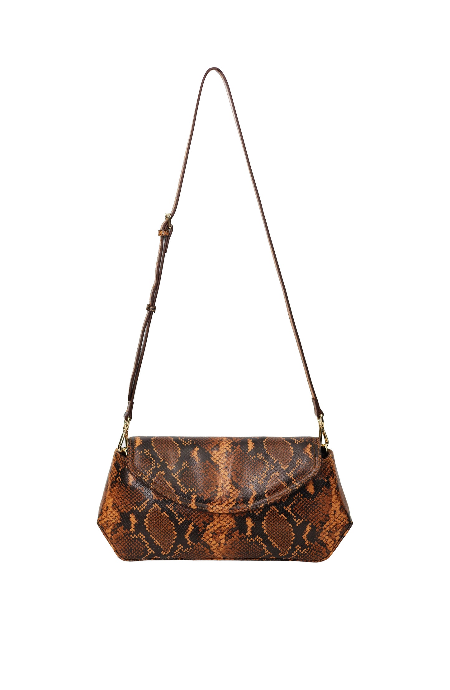 Malibu Clutch Brown Snake