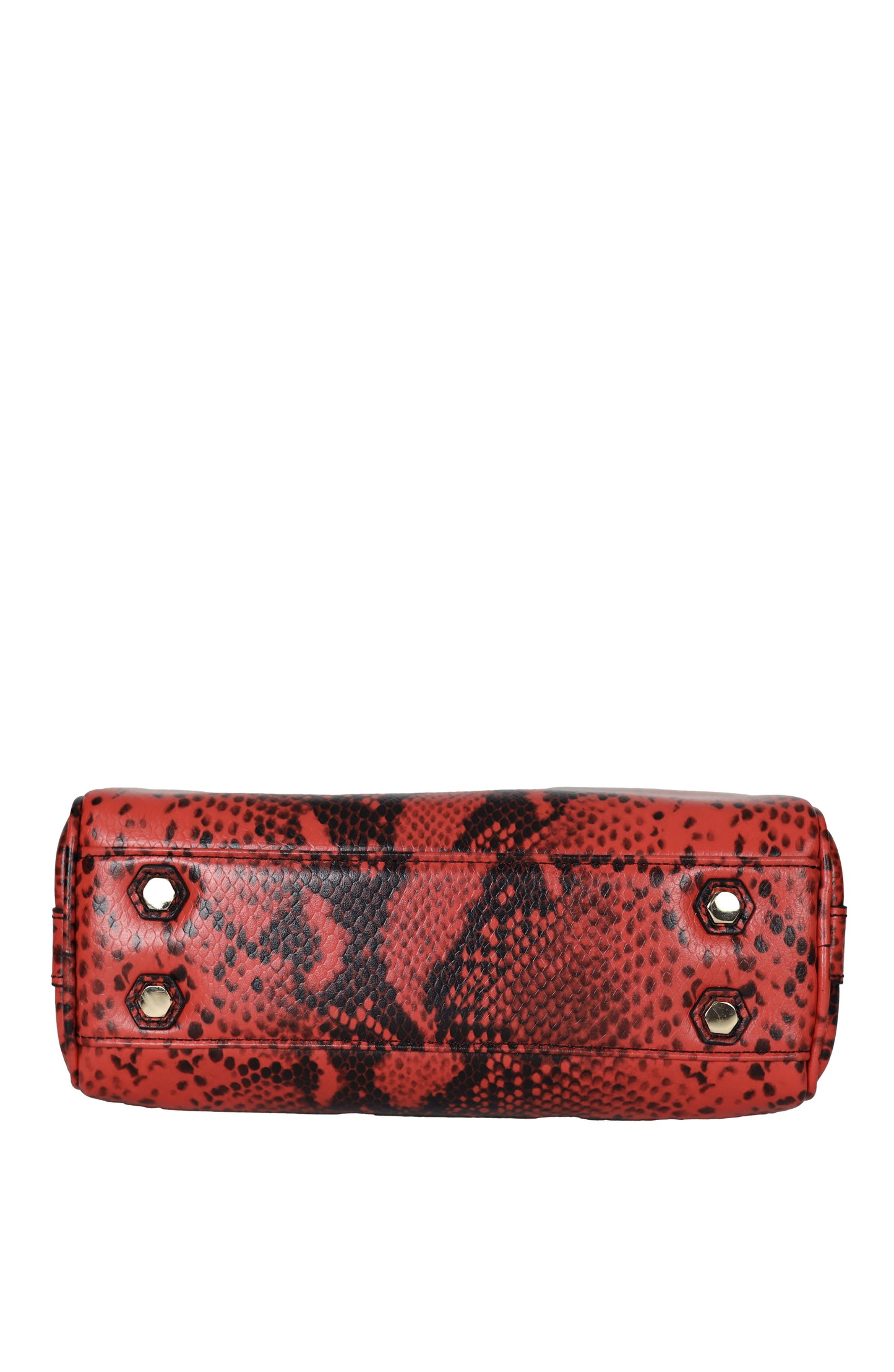 Maven Shoulder Bag Red Snake