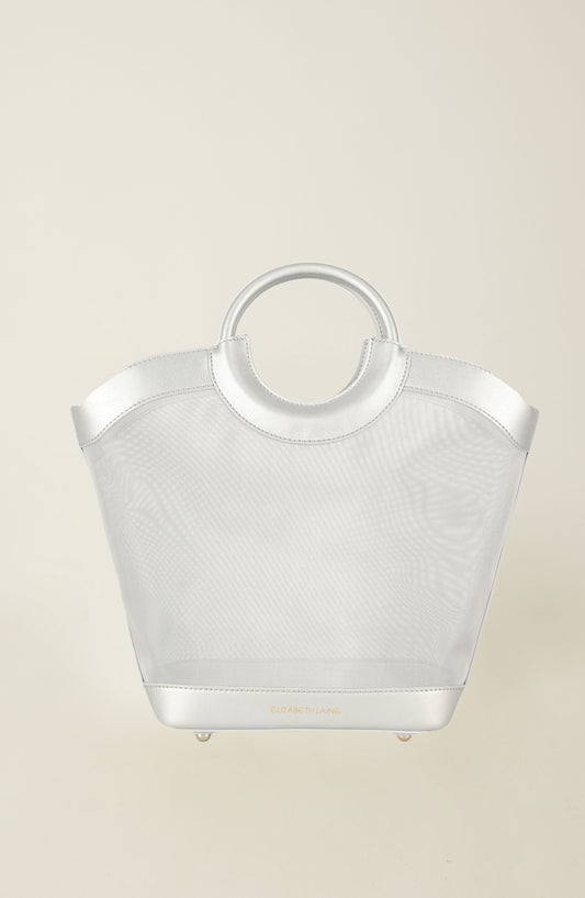 Tory Tote Silver