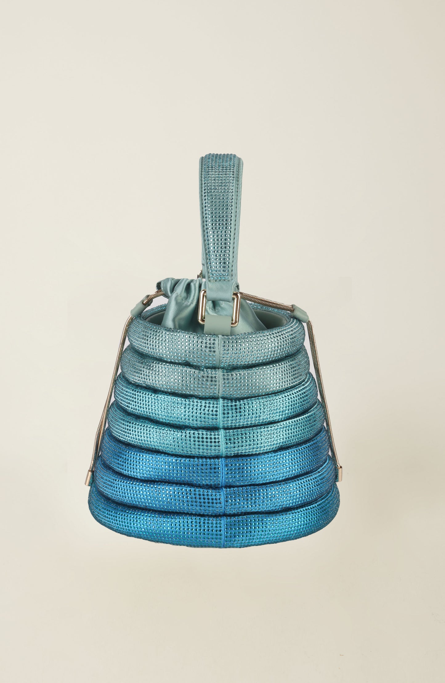 Beehive Crystal Bucket Blue