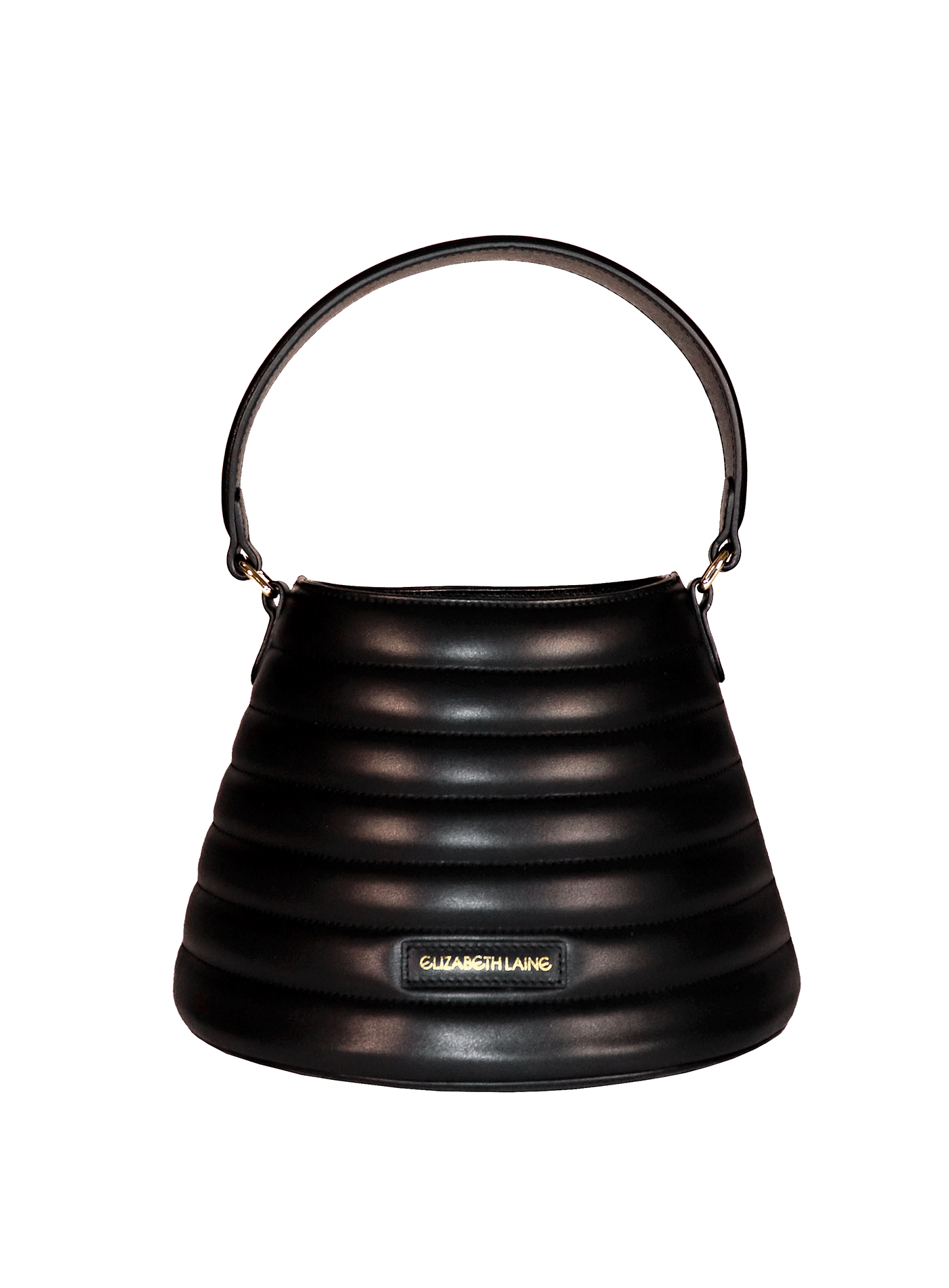 Beehive Bucket Bag Black - Elizabeth Laine 