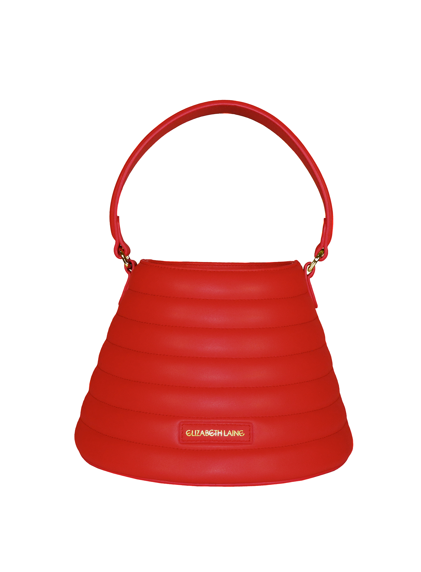 Beehive Bucket Bag Red - Elizabeth Laine 