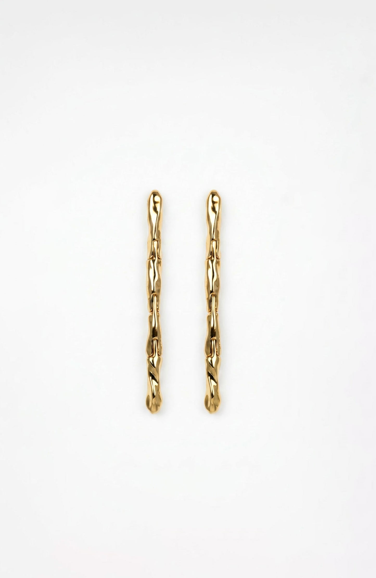 Lithe Drop Earrings Gold