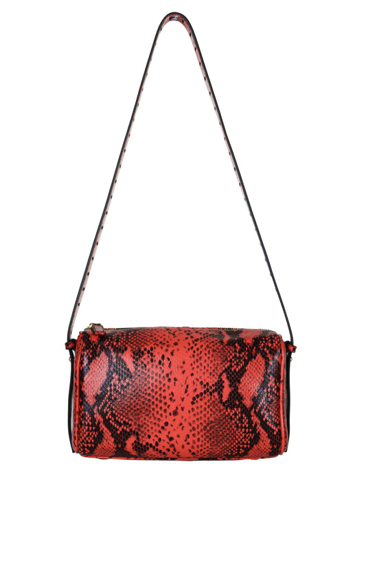 Maven Shoulder Bag Red Snake