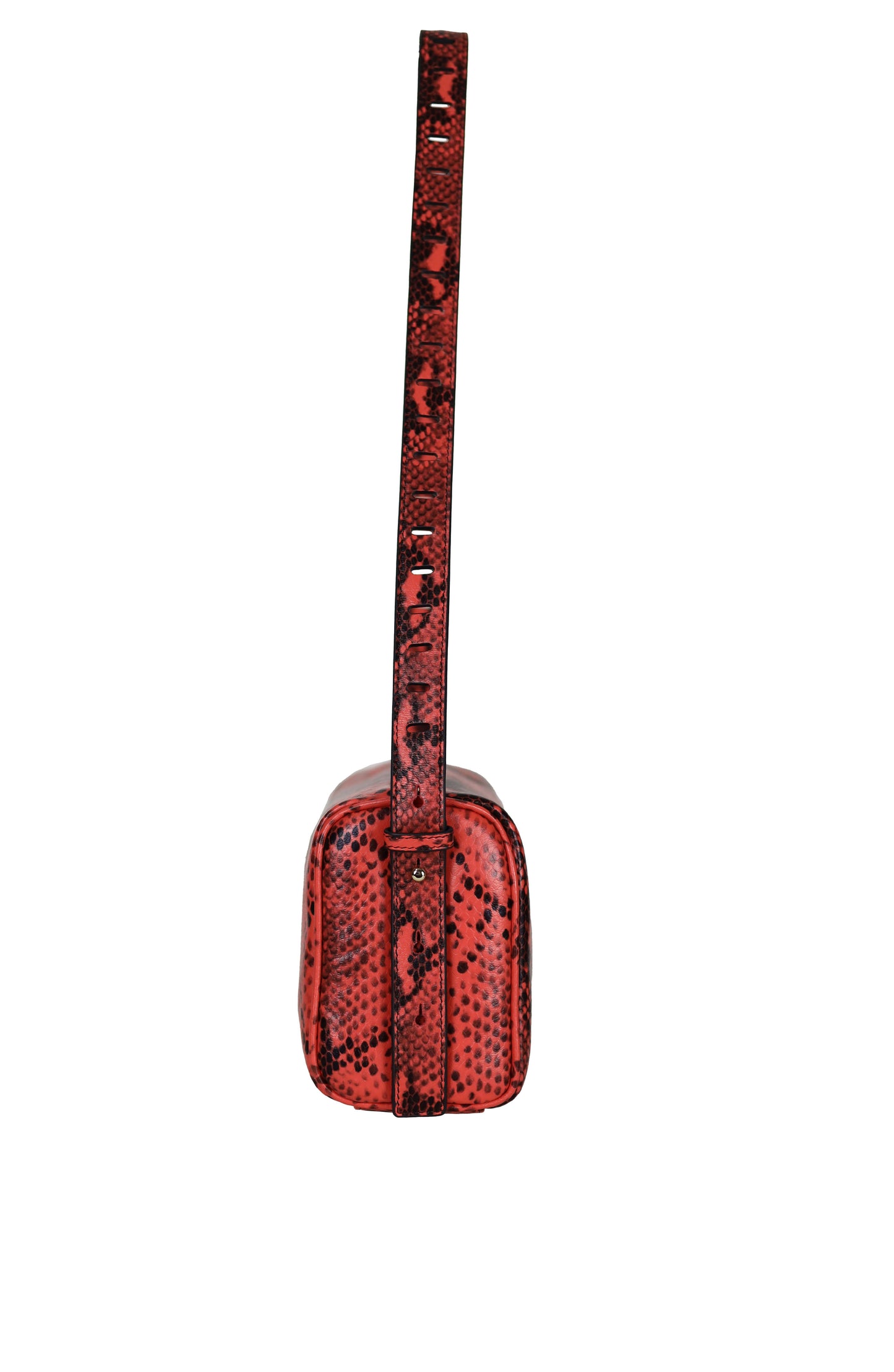 Maven Shoulder Bag Red Snake