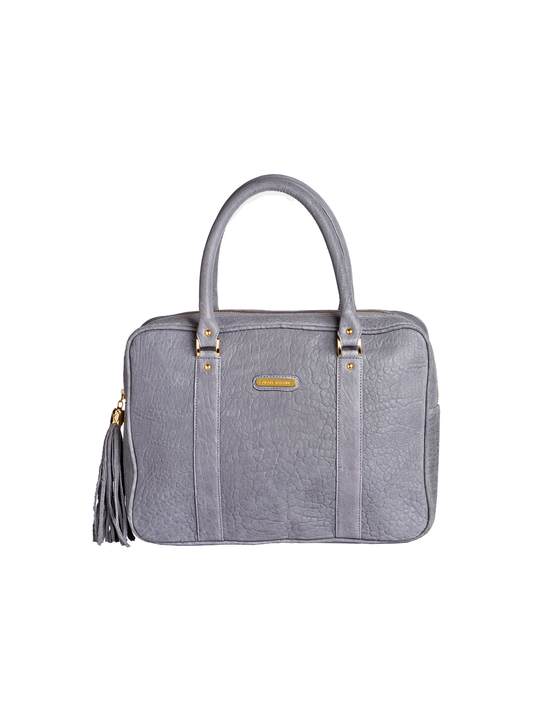 Marietta Satchel Grey Sample Sale - Elizabeth Laine 