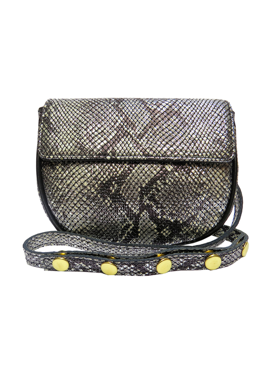 Taylor Pochette Silver Black - Elizabeth Laine 