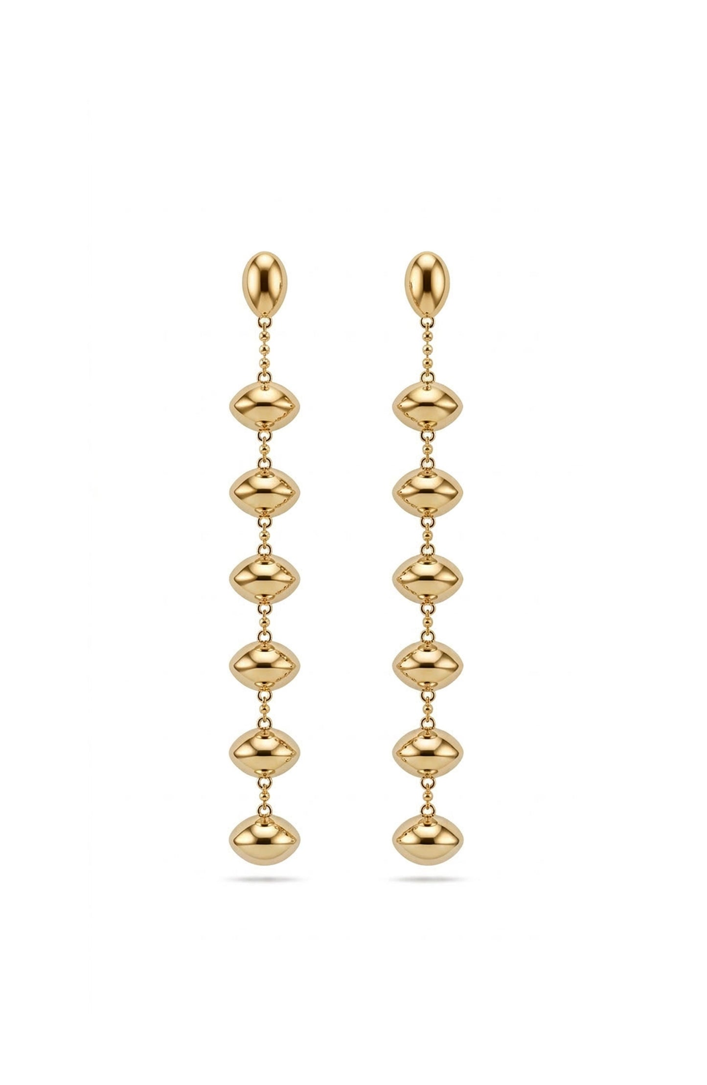Venus Drop Earrings Gold